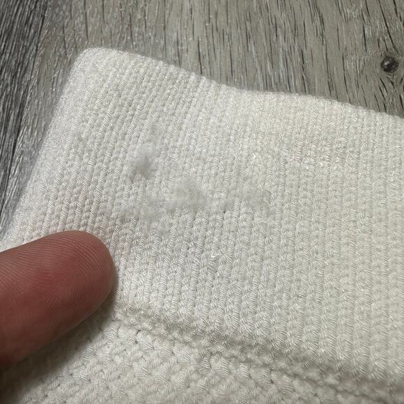 Club Monaco White Fancy Stitch Knit Mini Skirt - Picture 7 of 7